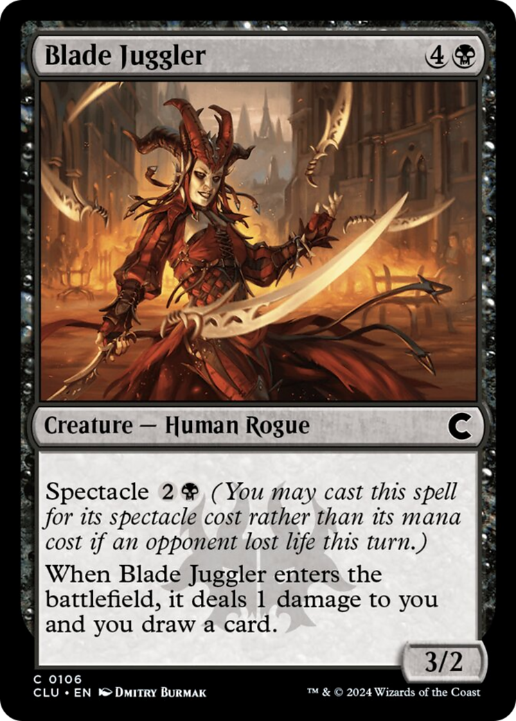 Blade Juggler [Ravnica: Clue Edition] | Black Swamp Games