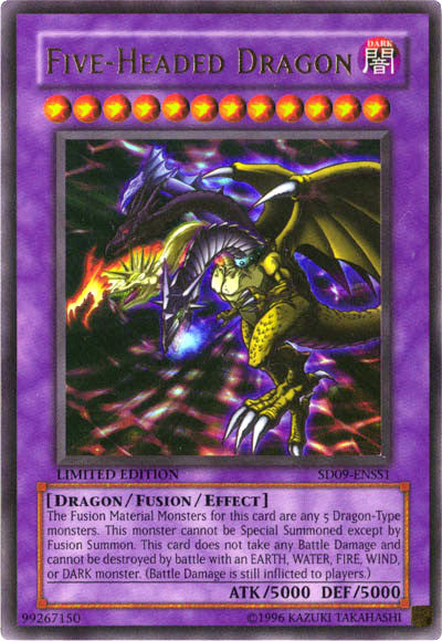 Five-Headed Dragon [SD09-ENSS1] Ultra Rare | Black Swamp Games