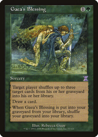 Gaea's Blessing [Time Spiral Timeshifted] | Black Swamp Games