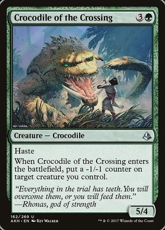 Crocodile of the Crossing [Amonkhet] | Black Swamp Games