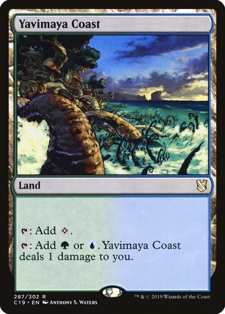 Yavimaya Coast [Commander 2019] | Black Swamp Games