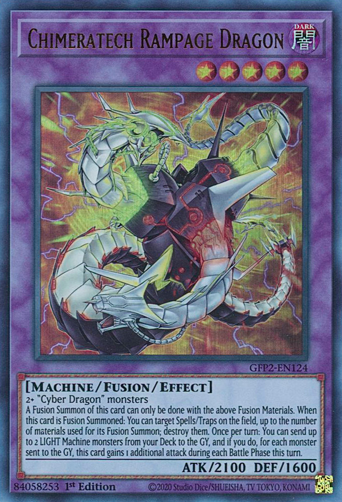 Chimeratech Rampage Dragon [GFP2-EN124] Ultra Rare | Black Swamp Games