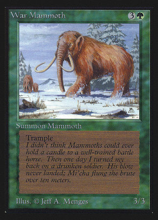 War Mammoth (CE) [Collectors’ Edition] | Black Swamp Games