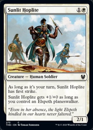 Sunlit Hoplite [Theros Beyond Death] | Black Swamp Games