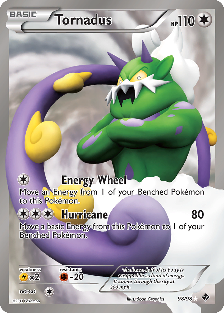 Tornadus (98/98) [Black & White: Emerging Powers] | Black Swamp Games