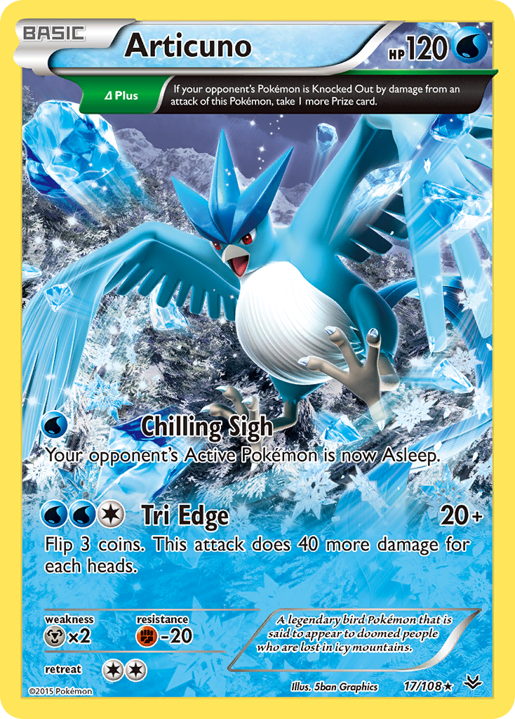 Articuno (17/108) [XY: Roaring Skies] | Black Swamp Games