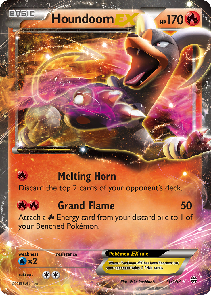 Houndoom EX (21/162) [XY: BREAKthrough] | Black Swamp Games