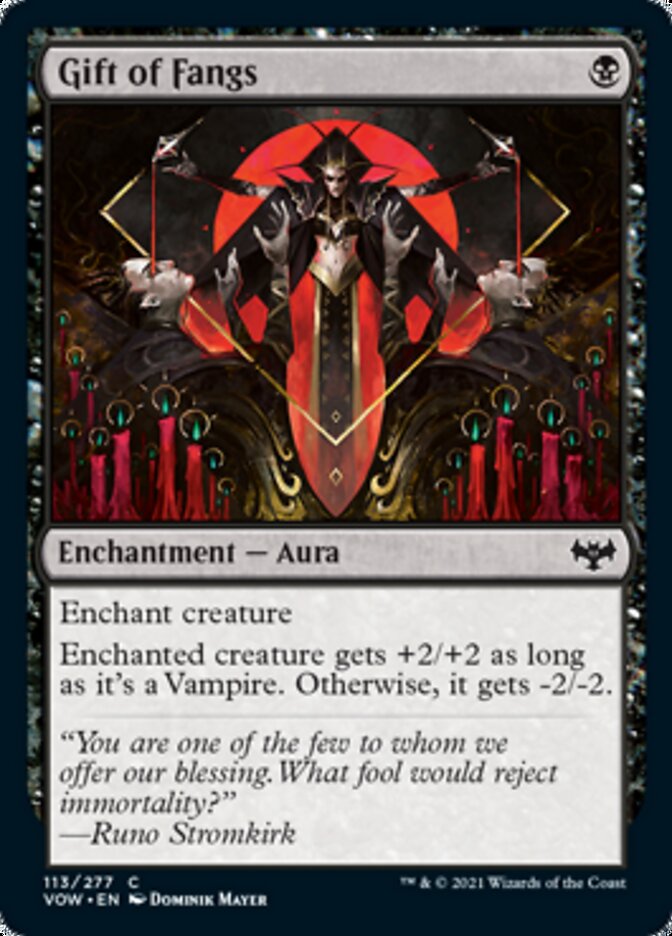 Gift of Fangs [Innistrad: Crimson Vow] | Black Swamp Games