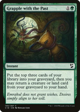Grapple with the Past [Commander 2018] | Black Swamp Games