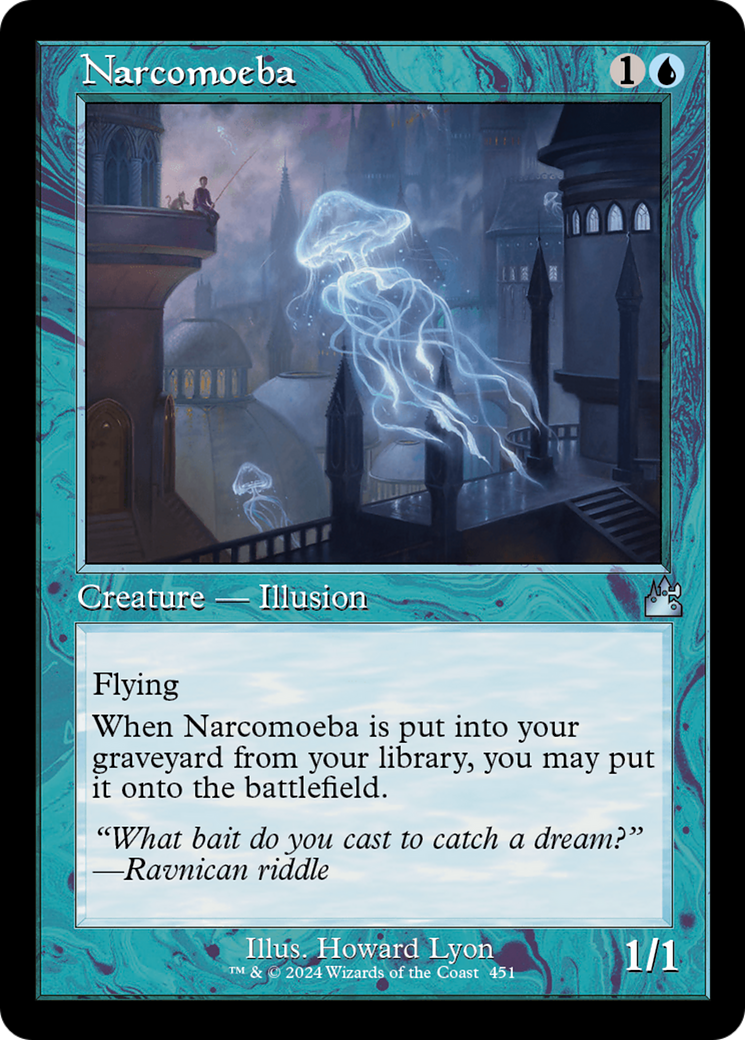 Narcomoeba (Retro Frame) [Ravnica Remastered] | Black Swamp Games
