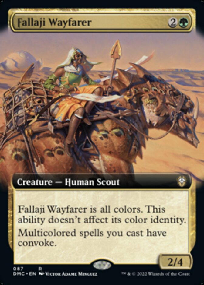 Fallaji Wayfarer (Extended Art) [Dominaria United Commander] | Black Swamp Games