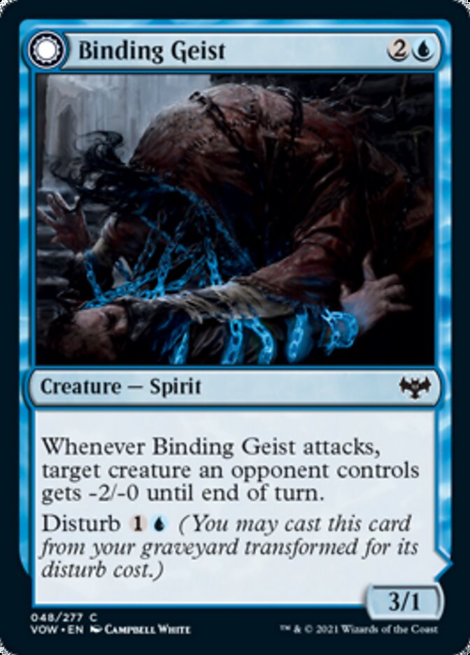 Binding Geist // Spectral Binding [Innistrad: Crimson Vow] | Black Swamp Games