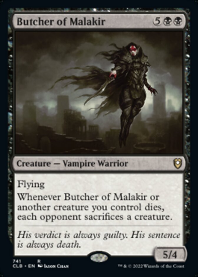 Butcher of Malakir [Commander Legends: Battle for Baldur's Gate] | Black Swamp Games