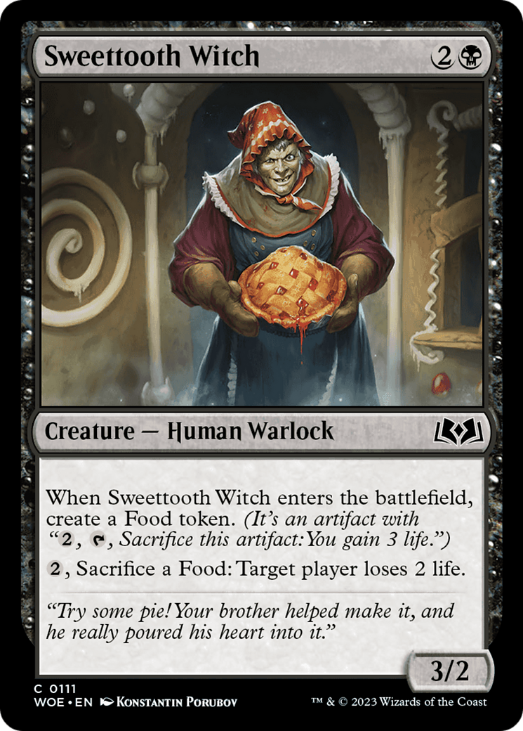 Sweettooth Witch [Wilds of Eldraine] | Black Swamp Games