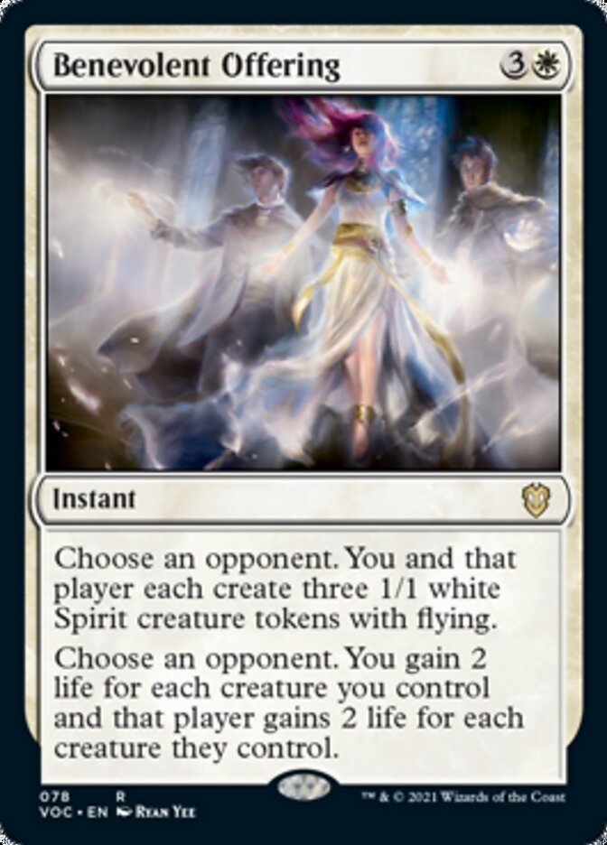 Benevolent Offering [Innistrad: Crimson Vow Commander] | Black Swamp Games