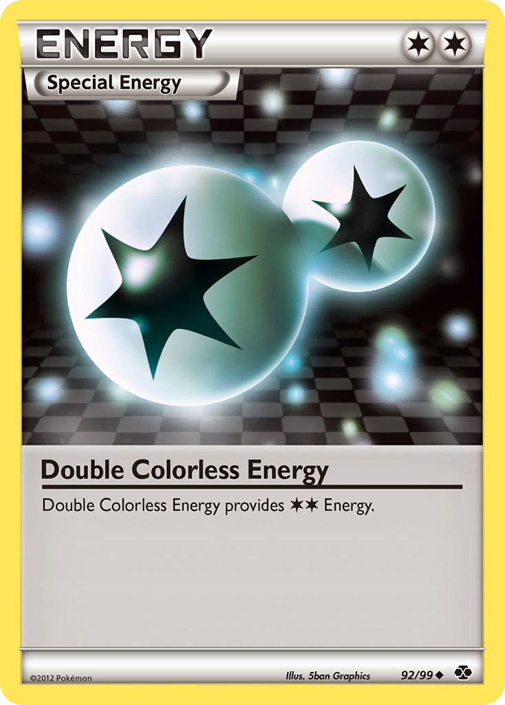 Double Colorless Energy (92/99) [Black & White: Next Destinies] | Black Swamp Games