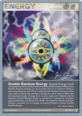 Double Rainbow Energy (88/100) (Psychic Lock - Jason Klaczynski) [World Championships 2008] | Black Swamp Games