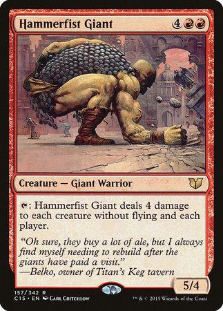 Hammerfist Giant [Commander 2015] | Black Swamp Games