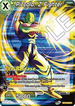 Piccolo, Z Fighter (BT17-085) [Ultimate Squad Prerelease Promos] | Black Swamp Games