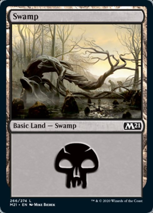 Swamp [Core Set 2021] | Black Swamp Games