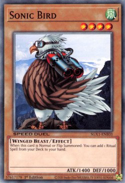 Sonic Bird [SGX1-ENE03] Common | Black Swamp Games