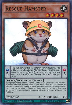 Rescue Hamster (SE) [NECH-ENS07] Super Rare | Black Swamp Games