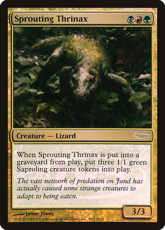 Sprouting Thrinax [Wizards Play Network 2008] | Black Swamp Games