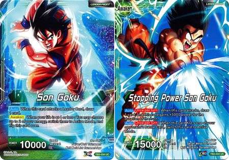 Son Goku // Stopping Power Son Goku [TB2-034] | Black Swamp Games