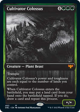 Cultivator Colossus [Innistrad: Double Feature] | Black Swamp Games