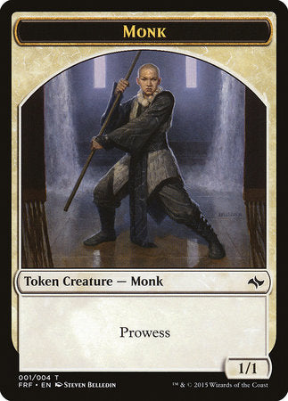 Monk Token [Fate Reforged Tokens] | Black Swamp Games