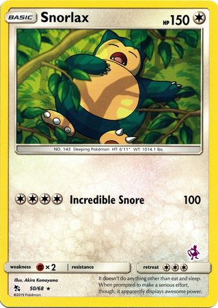 Snorlax (50/68) (Mewtwo Deck) [Battle Academy 2020] | Black Swamp Games