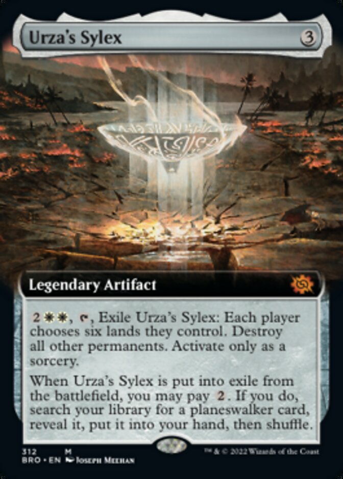 Urza's Sylex (Extended Art) [The Brothers' War] | Black Swamp Games