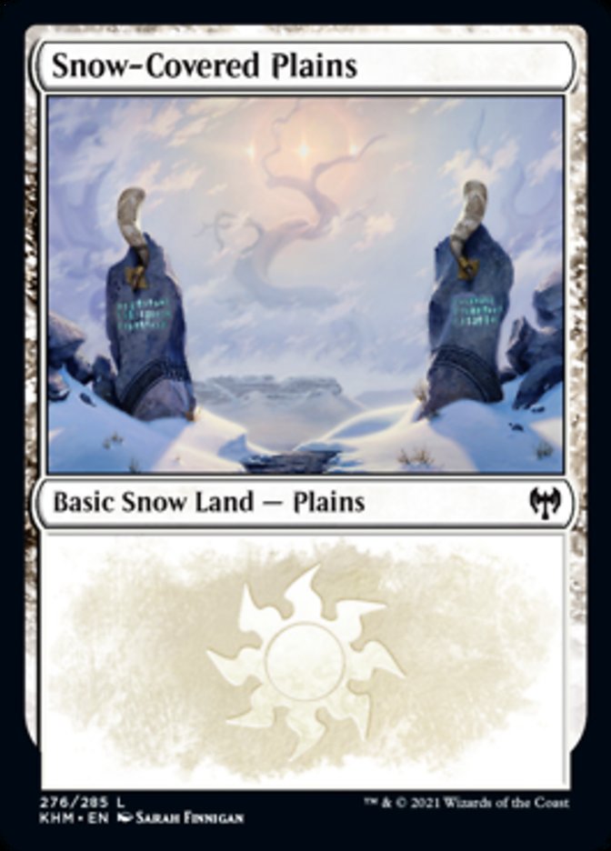 Snow-Covered Plains (276) [Kaldheim] | Black Swamp Games