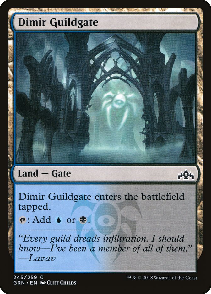 Dimir Guildgate (245/259) [Guilds of Ravnica] | Black Swamp Games