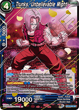 Trunks, Unbelievable Might (Super Rare) [BT13-042] | Black Swamp Games