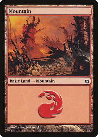 Mountain (153) [Mirrodin Besieged] | Black Swamp Games