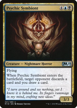 Psychic Symbiont [Core Set 2019] | Black Swamp Games