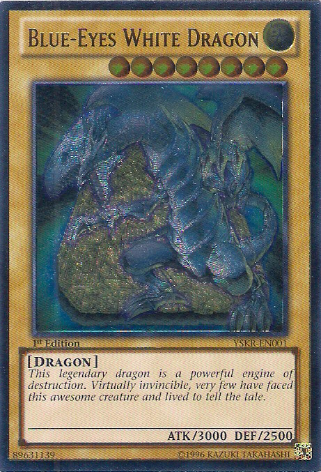 Blue-Eyes White Dragon (UTR) [YSKR-EN001] Ultimate Rare | Black Swamp Games