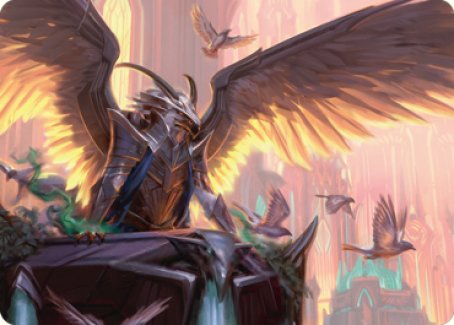 Falco Spara, Pactweaver 1 Art Card [Streets of New Capenna Art Series] | Black Swamp Games