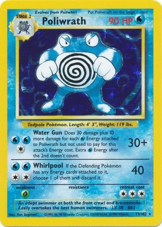 Poliwrath (13/102) [Base Set Unlimited] | Black Swamp Games