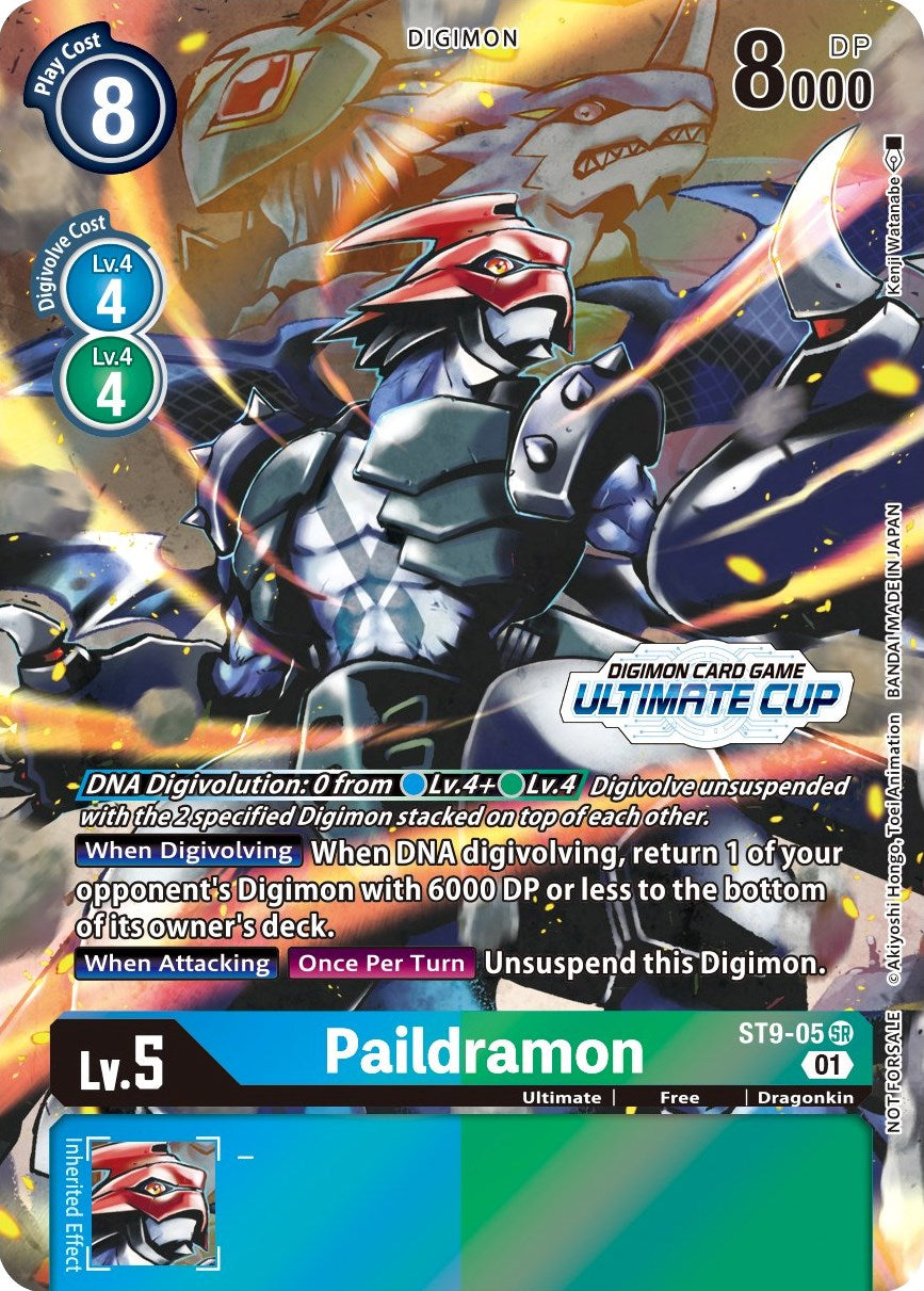 Paildramon [ST9-05] (April Ultimate Cup 2022) [Starter Deck: Ultimate Ancient Dragon Promos] | Black Swamp Games