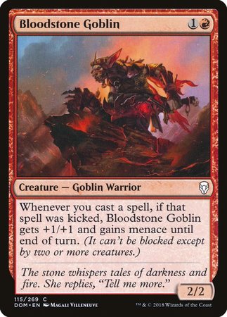 Bloodstone Goblin [Dominaria] | Black Swamp Games