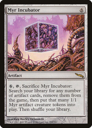 Myr Incubator [Mirrodin] | Black Swamp Games