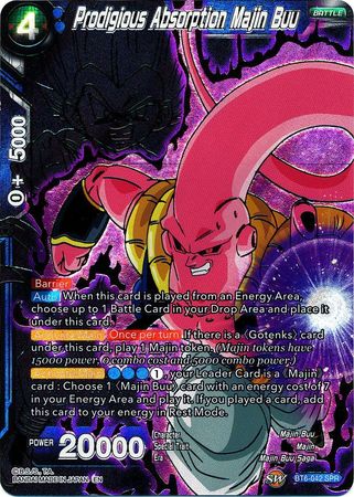 Prodigious Absorption Majin Buu (SPR) [BT6-042_SPR] | Black Swamp Games