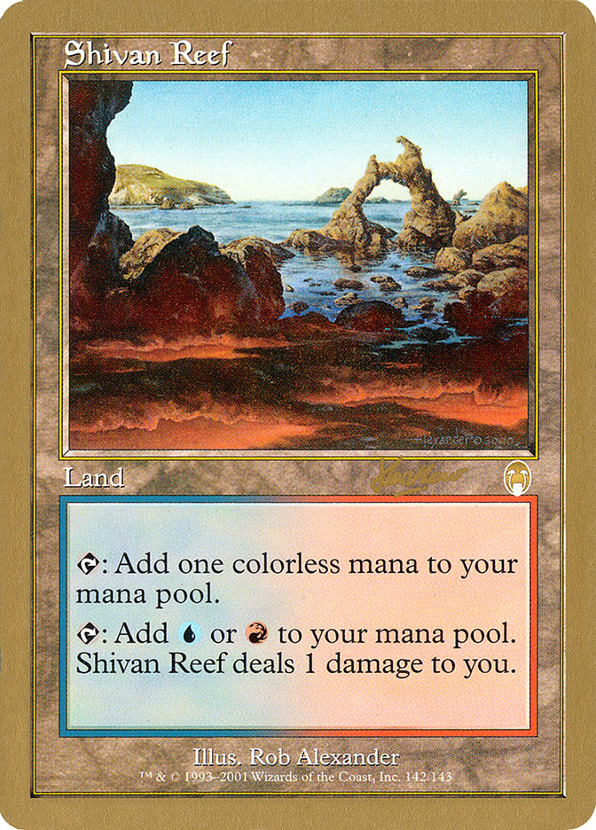 Shivan Reef (Sim Han How) [World Championship Decks 2002] | Black Swamp Games