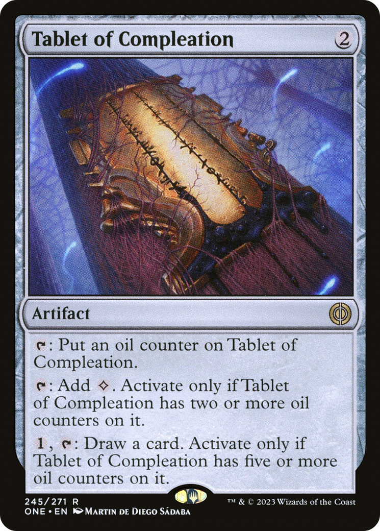 Tablet of Compleation [Phyrexia: All Will Be One] | Black Swamp Games