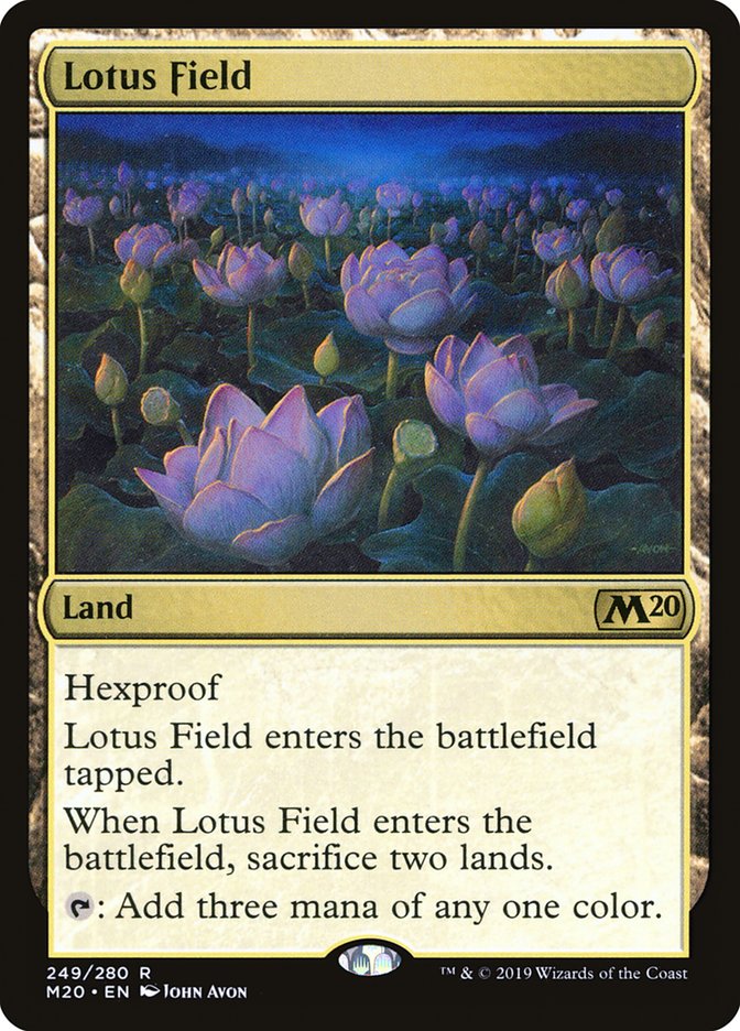 Lotus Field [Core Set 2020] | Black Swamp Games