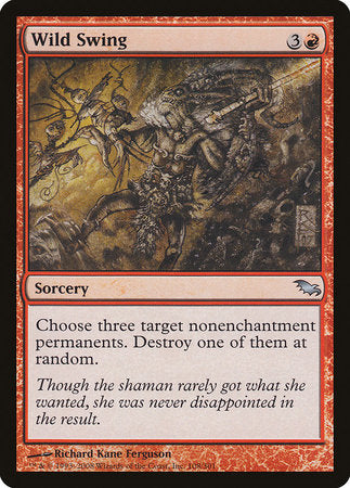 Wild Swing [Shadowmoor] | Black Swamp Games