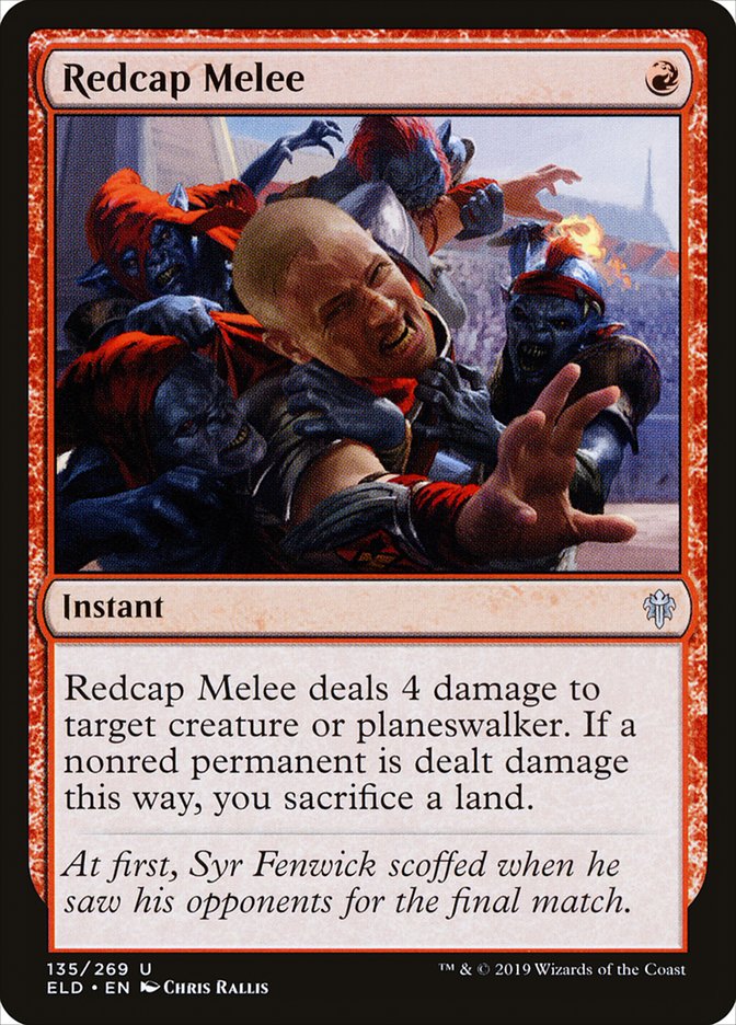 Redcap Melee [Throne of Eldraine] | Black Swamp Games