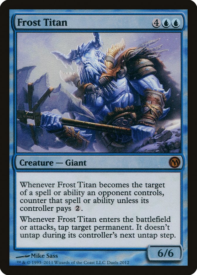 Frost Titan (Duels of the Planeswalkers Promos) [Duels of the Planeswalkers Promos 2011] | Black Swamp Games